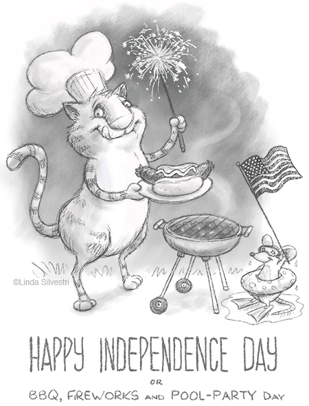 4th of July kitty 450